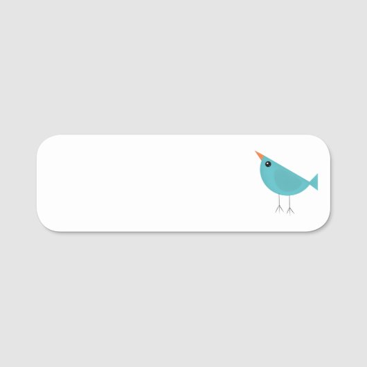Porte-nom Birdy (Devant)