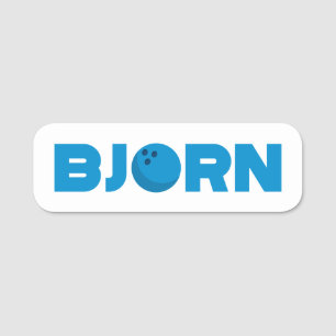 Porte-nom Bjorn