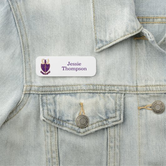 Porte-nom Blason de la P.A.D. (En situation)
