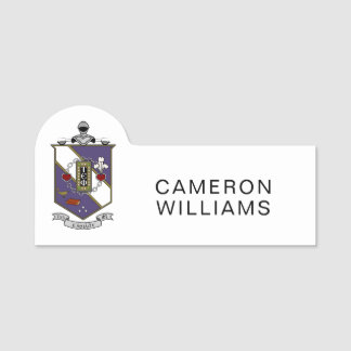 Porte-nom Blason Tau Epsilon Phi Tau