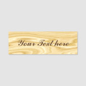 Porte-nom Bois élégant 3 (Devant)