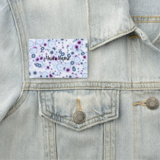 Porte-nom bombe à fleurs 4 (En situation)