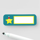 Porte-nom Bonne petite étoile de Noël (En situation)