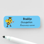 Porte-nom Bonne remise des diplômes des abeilles (En situation)