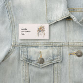Porte-nom Bouquet de fleurs Boho et Dreamcatcher (En situation)