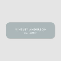 Boutique minimaliste de luxe Dusty Blue