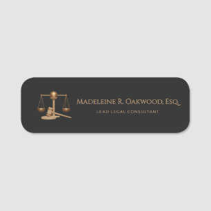 Porte-nom Cabinet de droit juridique Avocat 