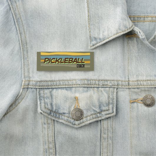 Porte-nom Cadeau Pickleball Elite (En situation)