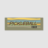 Porte-nom Cadeau Pickleball Elite (Devant)