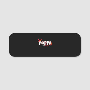 Porte-nom Cadeau pompier Cadeaux Pompiers Poppa