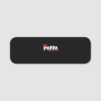 Porte-nom Cadeau pompier | Cadeaux Pompiers Poppa