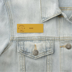 Porte-nom Café maison moderne Thé personnalisé Nom d'entrepr