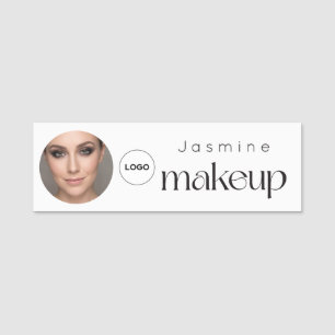Porte-nom Carte de visite professionnelle MUA de beauté mini