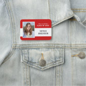 Porte-nom Changement de couleur Varsity Classe école Réunion (En situation)