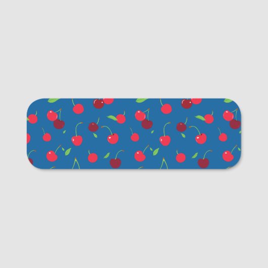 Porte-nom Cherry (Devant)