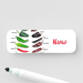 Porte-nom Chiles Fresh and Dry Thunder_Cove (En situation)