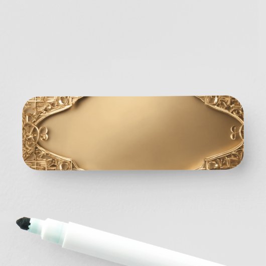 porte-nom classique (En situation)