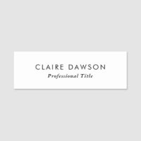Classique moderne minimal personnalisé