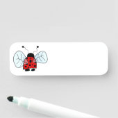 Porte-nom Coccinelle (En situation)