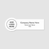 Porte-nom Conception du logo d'entreprise (Devant)