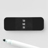 Porte-nom Concevez votre propre (En situation)