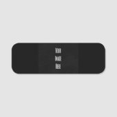 Porte-nom Concevez votre propre (Devant)