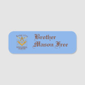 Porte-nom Conservation du pavillon de tradition (Devant)