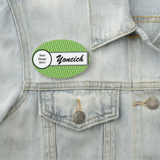 Porte-nom Couche de Feuilles par Kenneth Yoncich (En situation)