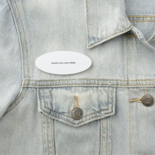 Porte-nom créez votre propre blanc (En situation)