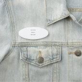 Porte-nom Créez votre propre blanc  (En situation)