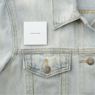 Porte-nom créez votre propre blanc
