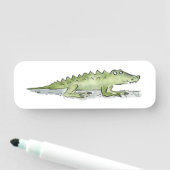 Porte-nom Crocodile (En situation)