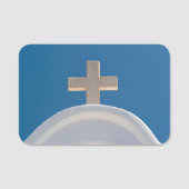 Porte-nom Croix grecque (Devant)