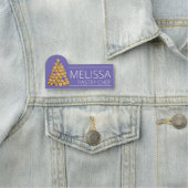 Porte-nom Croquembouche Choux Bun Cream Puffs Mariage Gâteau (En situation)