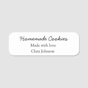 Porte-nom Cuisiniers maison ajoutez votre texte nom personna