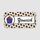 Porte-nom Cupcake par Kenneth Yoncich (Devant)
