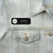 Porte-nom Custom Company Business Logo Employee Staff (En situation)