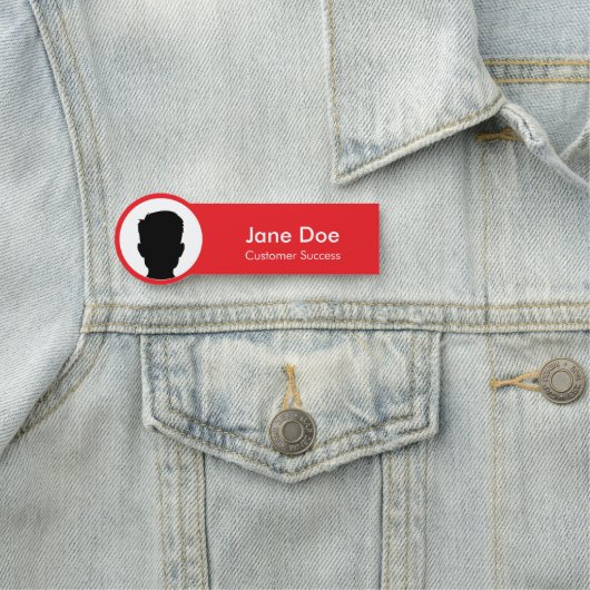 Porte-nom Custom Employee Profile (En situation)