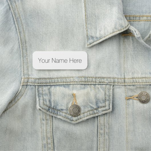 Porte-nom Customisez-Le ! (En situation)