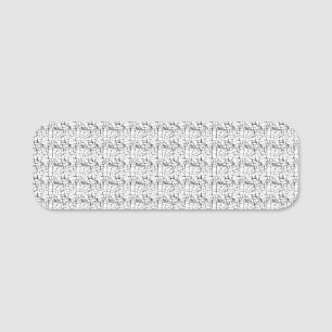 Porte-nom Customisez Votre Nametag Aujourd'Hui !