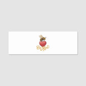 Porte-nom Cute Be Mine Honeycomb  (Devant)