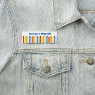 Porte-nom Cute maternelle élève ou enseignant Crayon