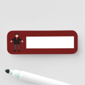 Porte-nom Cute Vampire Halloween (En situation)