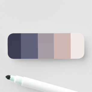 Porte-nom Design, contemporain, poli et personnalisable