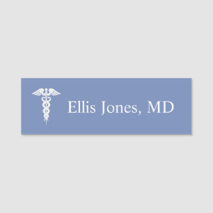 Porte-nom Docteur Name Tag