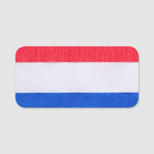 Porte-nom Drapeau américain (Devant)