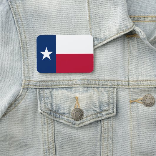 Porte-nom Drapeau du Texas - Drapeau texan Nom Balise (En situation)