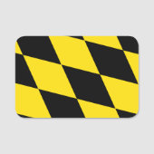 Porte-nom Drapeau patriotique avec drapeau de Munich (Devant)