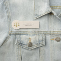 Echelle minimaliste de lin beige et de justice or