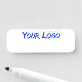 Porte-nom Effaçage à sec Affaires Personnalisable Nouvel emp (En situation)